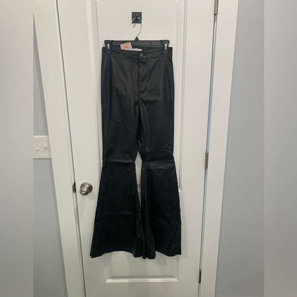 NWT Faux leather pants - Picture 3 of 8